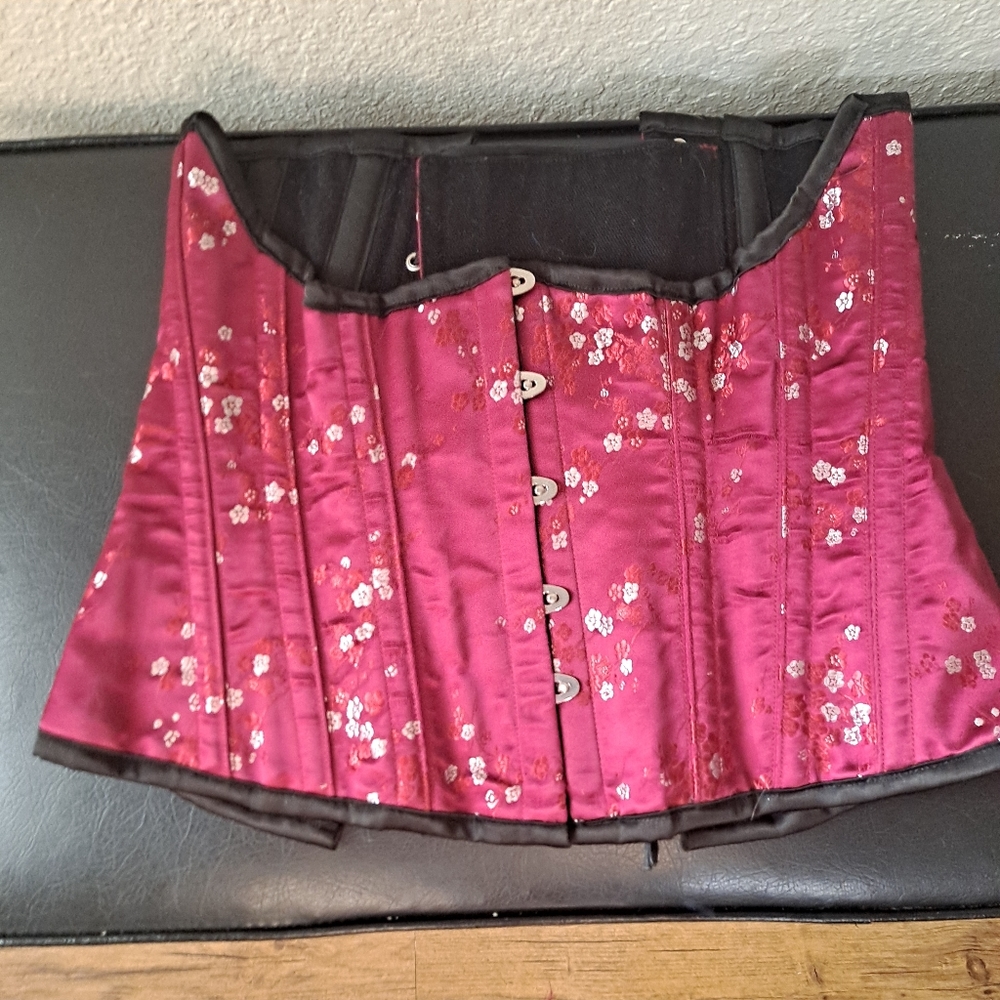 Playgirl Label Underbust bust Full Steel Boned  Corset